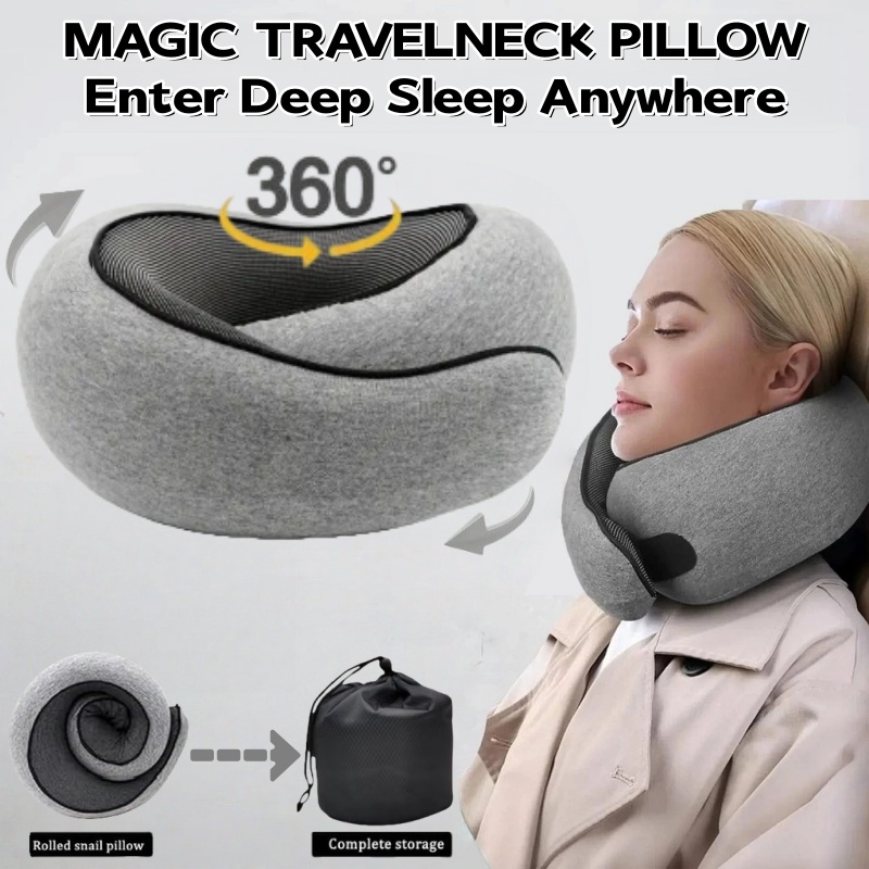 Przenośna poduszka podróżna w  – Anti Snore Contour Pillow recenzja i cena