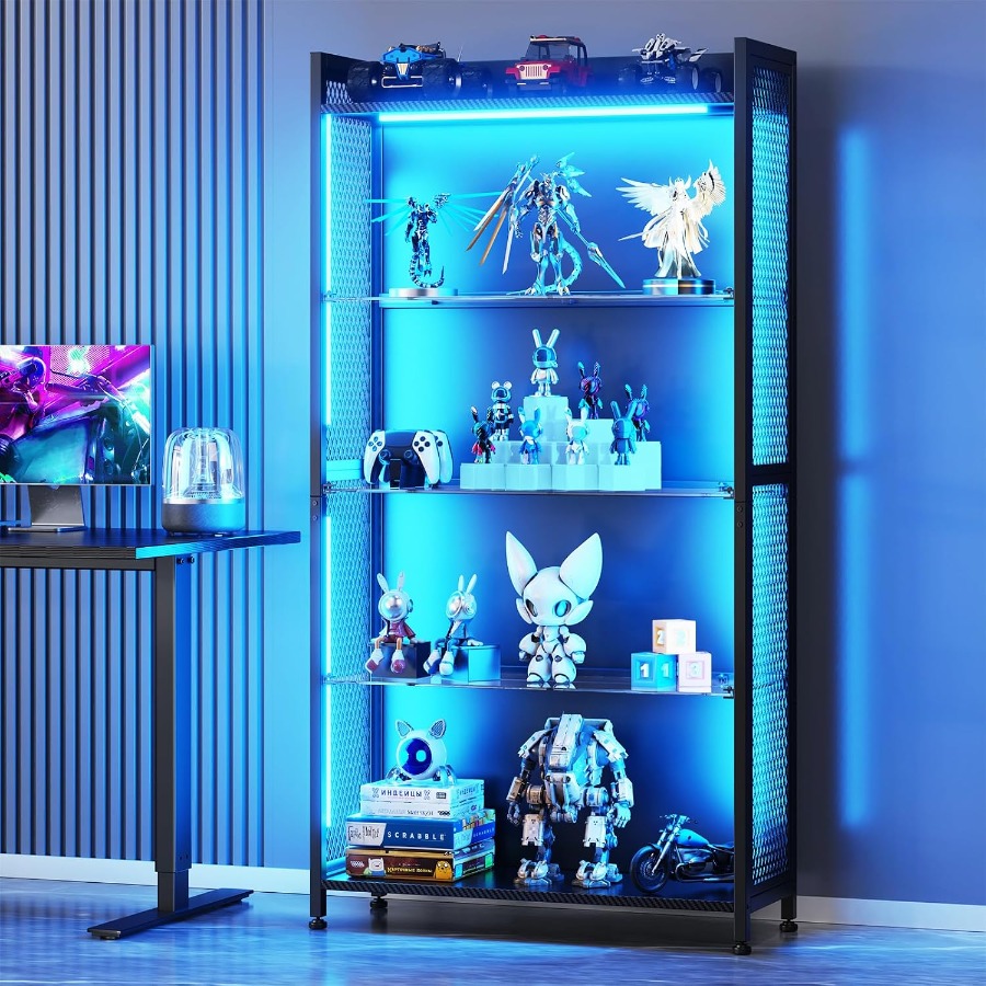 Czteropoziomowa witryna z półk – Lighting recenzja i cena