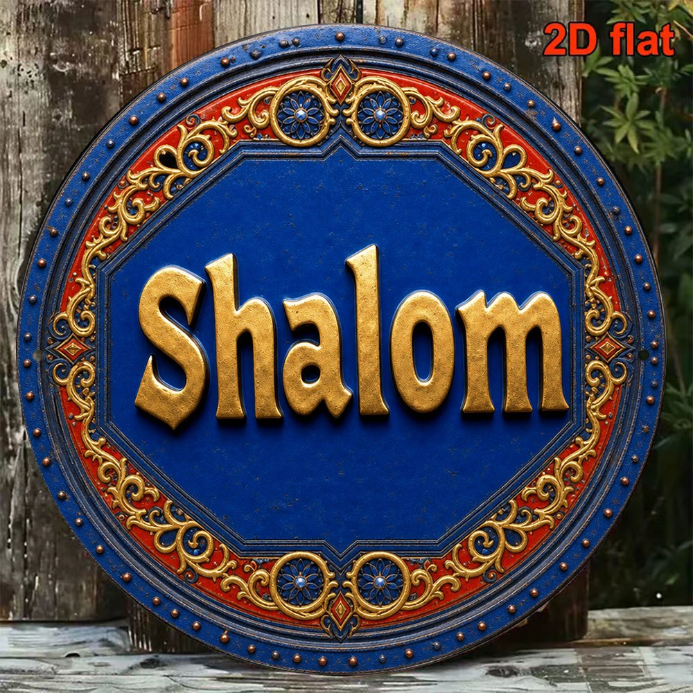 CIFBUY Retro Aluminiowy Znak Ś – Home Decor recenzja i cena
