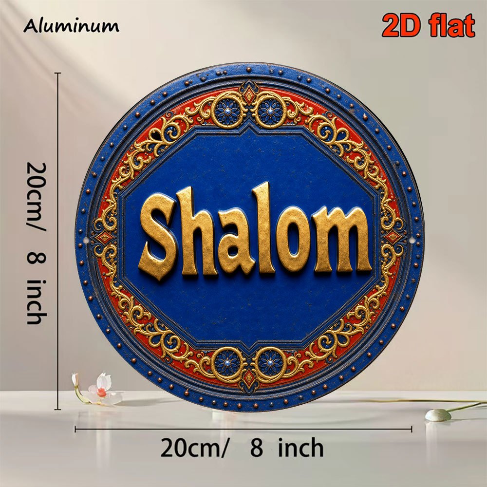 CIFBUY Retro Aluminiowy Znak Ś – Home Decor recenzja i cena