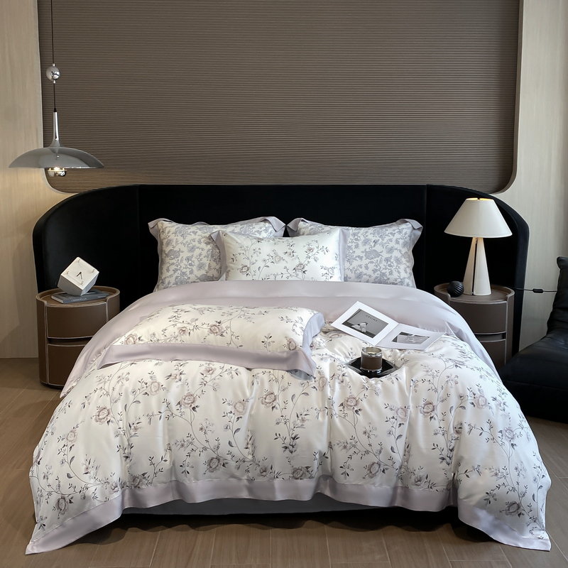 Luksusowy druk cyfrowy kwiaty  – Aesthetic Floral Duvet Cover recenzja i cena