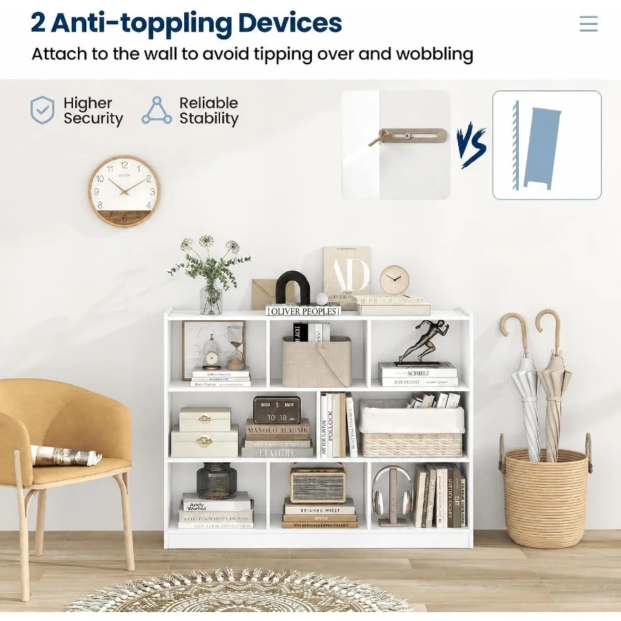 Regał na książki w kształcie o – Storage & Organization recenzja i cena